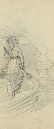 Woman at the helm of a boat