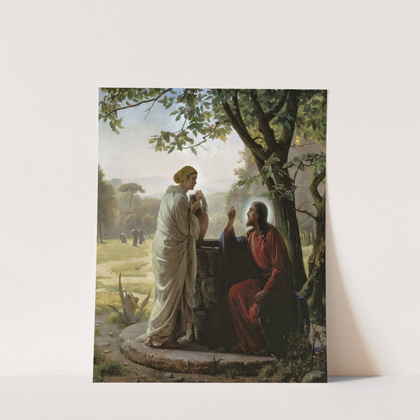 Woman at the Well by Carl Bloch