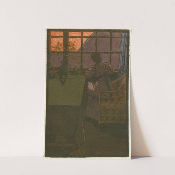 Woman at the Window (1908) by Eric O. W. Ehrström