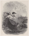 Woman by the Sea with the Madonna, Pointing to a Ship (ca. 1848–62)