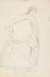 Woman Carrying a Sack of Cut Grass