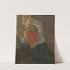 Woman Combing her Hair by Joseph Alanen