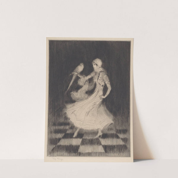 Woman Dancing with a Parrot (1915) by Troy Kinney