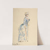 Woman Dressed in Blue by John-Lewis Brown