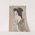 Woman Holding a Towel (1921) by Hashiguchi Goyō