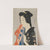 Woman Holding a Towel (1920) by Hashiguchi Goyō