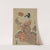 Woman Holding a Wooden Cup Stand Decorated with Chrysanthemums (from the series Elegant Pictures of the Five Seasonal Festivals) (mid 1790s) by Chōbunsai Eishi