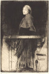 Woman in a Cape (La femme à la pèlerine)