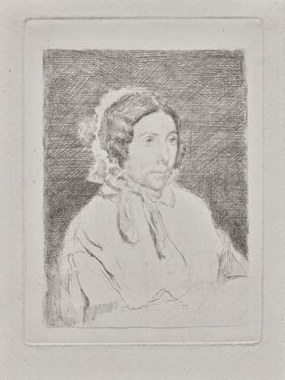 Woman in a Ruffled Cap (1859–60)