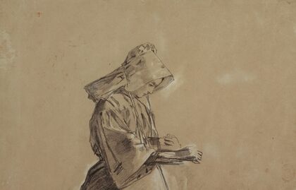 Woman in a Sunbonnet