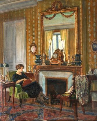 Woman In An Elegant Interior — size preview