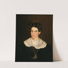 Woman in Black Dress by M. W. Hopkins