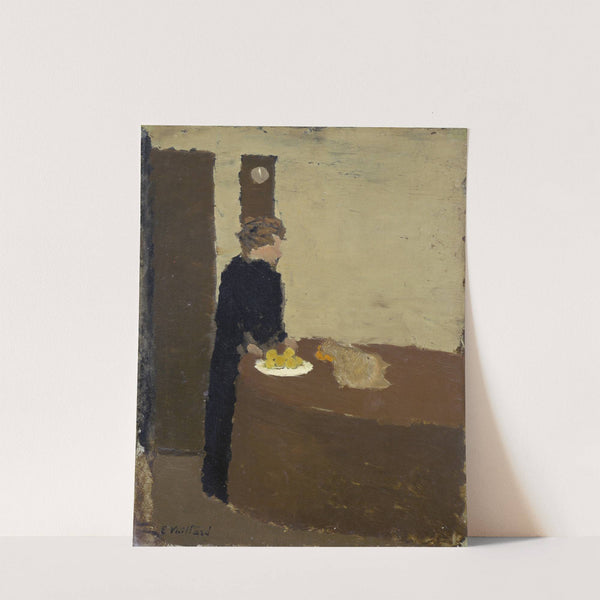 Woman in Black (c. 1891) by Édouard Vuillard