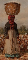 Woman in Cotton Field