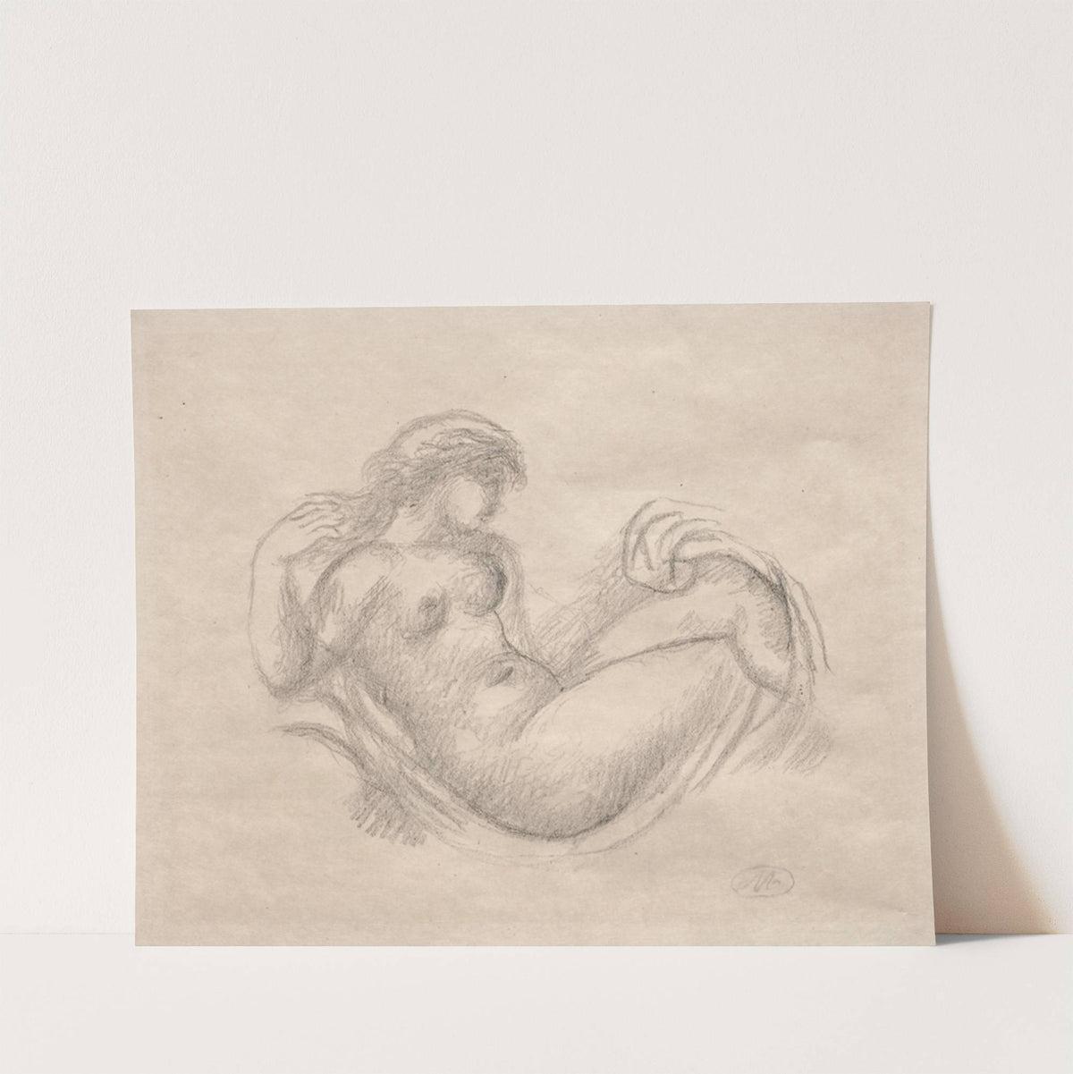 Woman in Cradle (1925) by Aristide Maillol