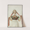 Woman in folk costume by Mittet & Co.