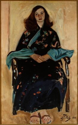 Woman in kimono (1910)