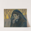 Woman in mourning (1905) by Jan Rembowski