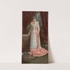 Woman in pearl dress by Anonymous