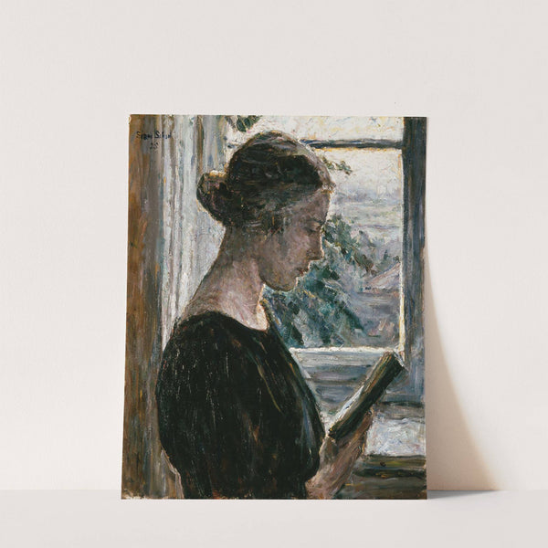 Woman in Profile by Signe Scheel