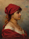 Woman in Red