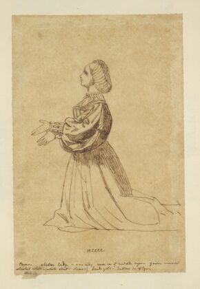 Woman kneeling, MCCC