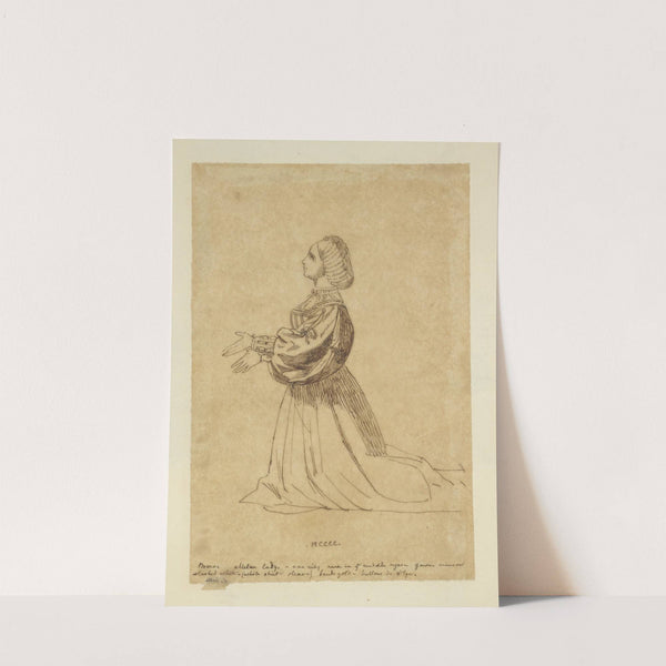 Woman kneeling, MCCC by Stewart Watson