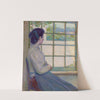 Woman Looking out a Window (Portrait of A.M. Hooey) by George Albert Thompson