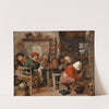 Woman Making Pancakes (1630s) by Adriaen Brouwer