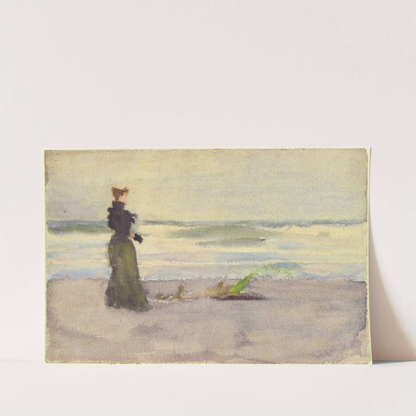 Woman on Beach by Thomas Pollock Anshutz