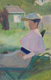 Woman on Garden Chair, Visby