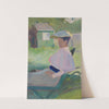 Woman on Garden Chair, Visby by Richard Bergh