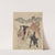 Woman on Horse with an Attendant by Katsukawa Shunchō
