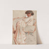 Woman (Possibly Madame Alice Hellu) Looking at a Drawing by Paul César Helleu