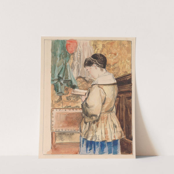 Woman Reading by Henri de Braekeleer