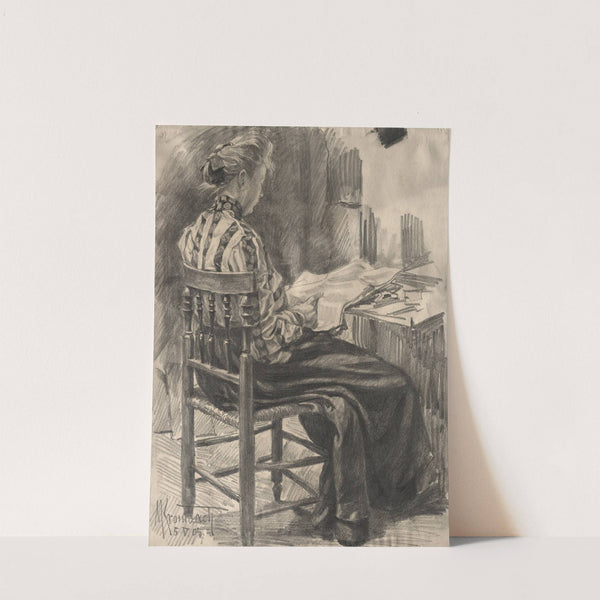 Woman Reading (1905) by Max