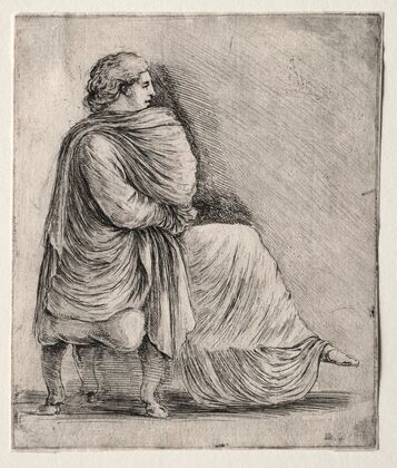 Woman Seated on a Stool (c. 1660)