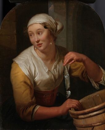 Woman Selling Herrings