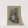 Woman Sewing by Jean-Baptiste Madou