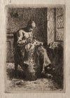Woman Sewing (1855)