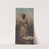 Woman Smoking Pipe and Picking Cotton by William Aiken Walker