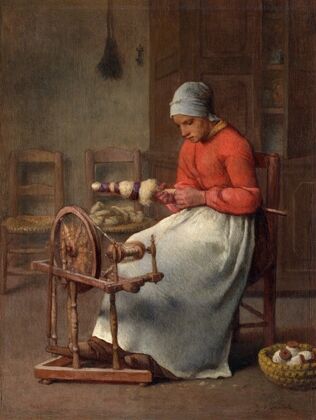 Woman Spinning