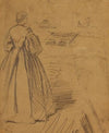 Woman Standing Before a Piano