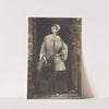 Woman Standing in a Doorway by Constantin Guys