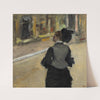 Woman Viewed from Behind (Visit to a Museum) by Edgar Degas
