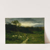 Woman Walking down Path by Edward Mitchell Bannister
