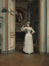 Woman With A Bird At The Castle Of Maison Laffitte