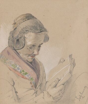 Woman with a Book
