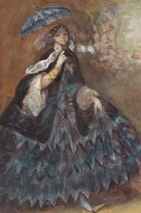 Woman with a Parasol