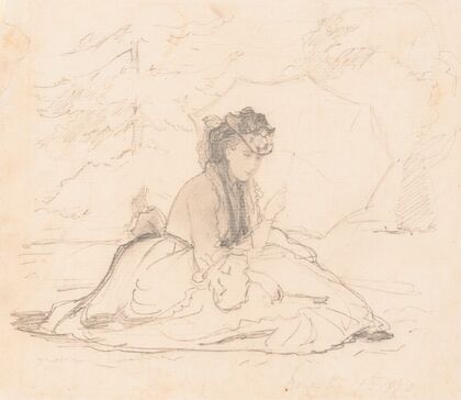 Woman with a parasol